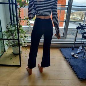 Pantalons écourtés évasés